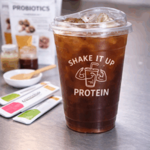 Iced Americano with Probiotics