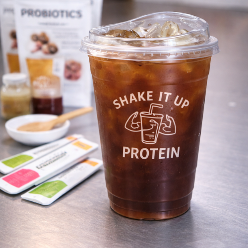 Iced Americano with Probiotics